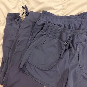 3 All in Motion Black Pants and Shorts